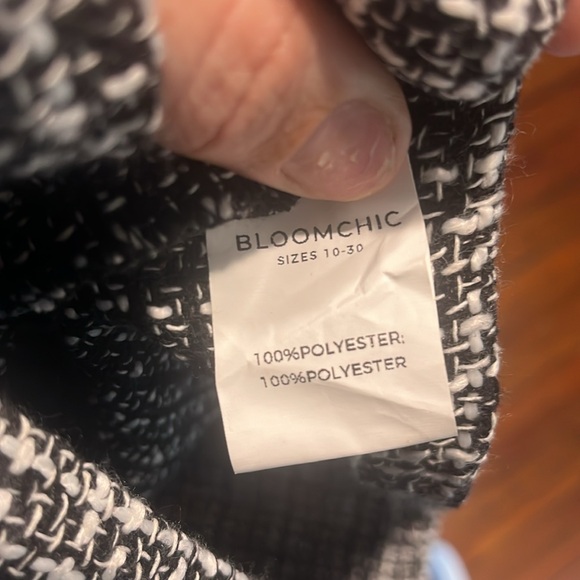 BloomChic Tweed shear dress size 14-16 - Picture 8 of 9